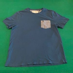 Original Penguin Brand T-Shirt - Blue - Large